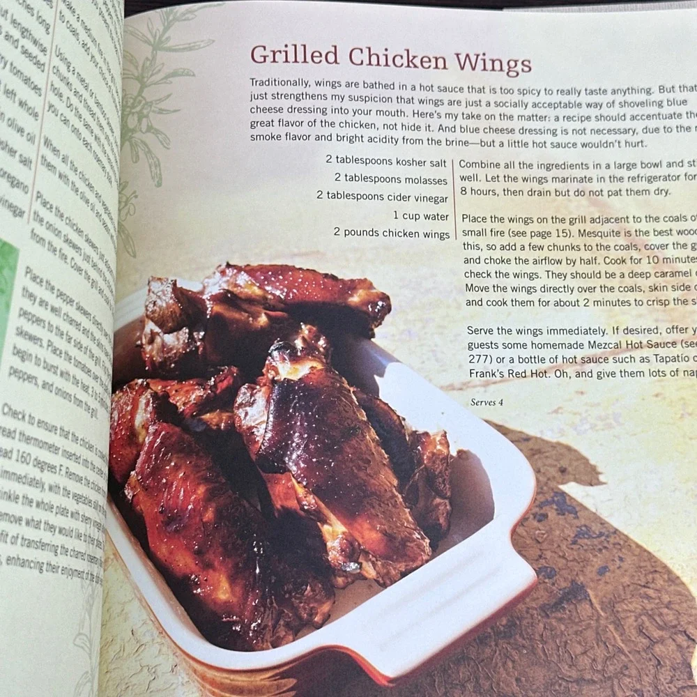Where There's Smoke Barton Seaver Signed Hardcover Grilling BBQ Cookbook 2013